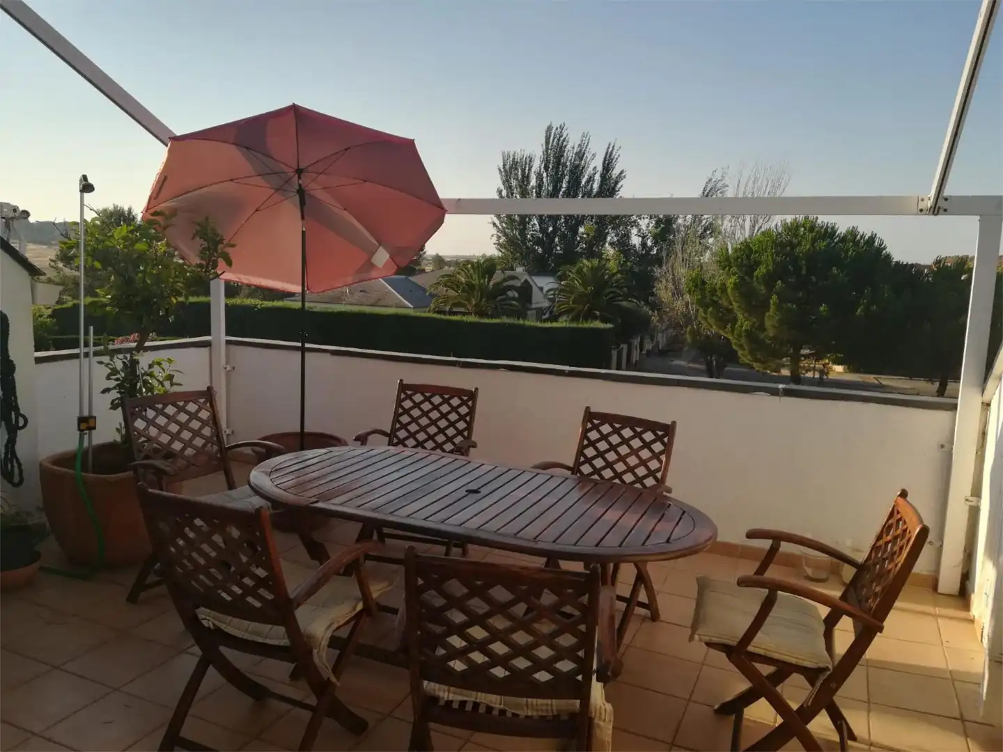 Wohnung zum Verkauf in Avenida de las Vaguadas, 1, Las Vaguadas Terrasse von Wohnung zum Verkauf in Badajoz mit Klimaanlage, Heizung und Privatgarten