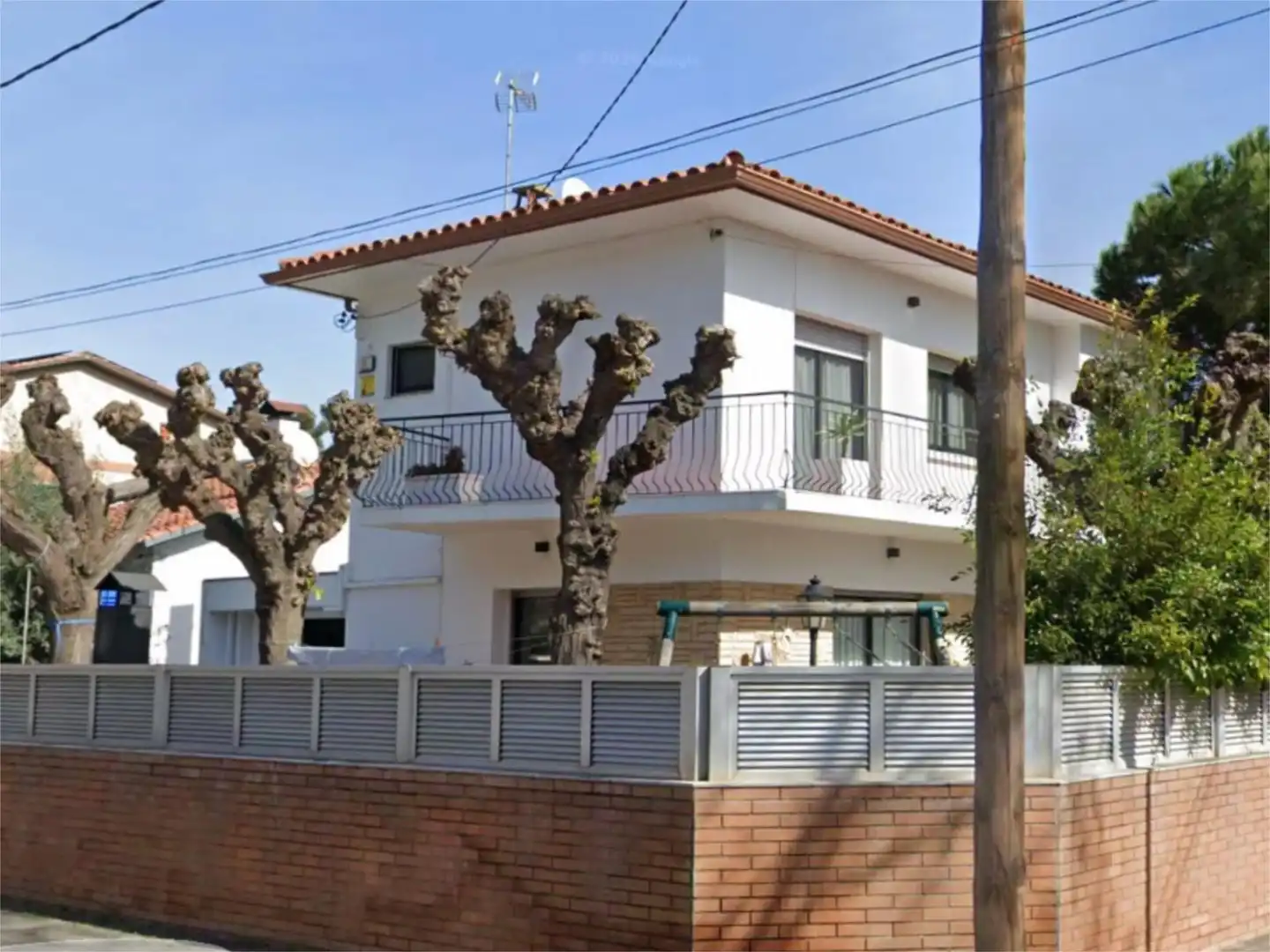 Exterior view of Houses for sale in Castelldefels  with Air Conditioner, Terrace and Balcony