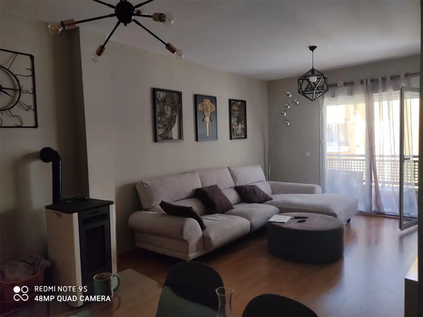 Sala de estar de Piso en venta en Benalúa con Aire acondicionado, Parquet y Amueblado