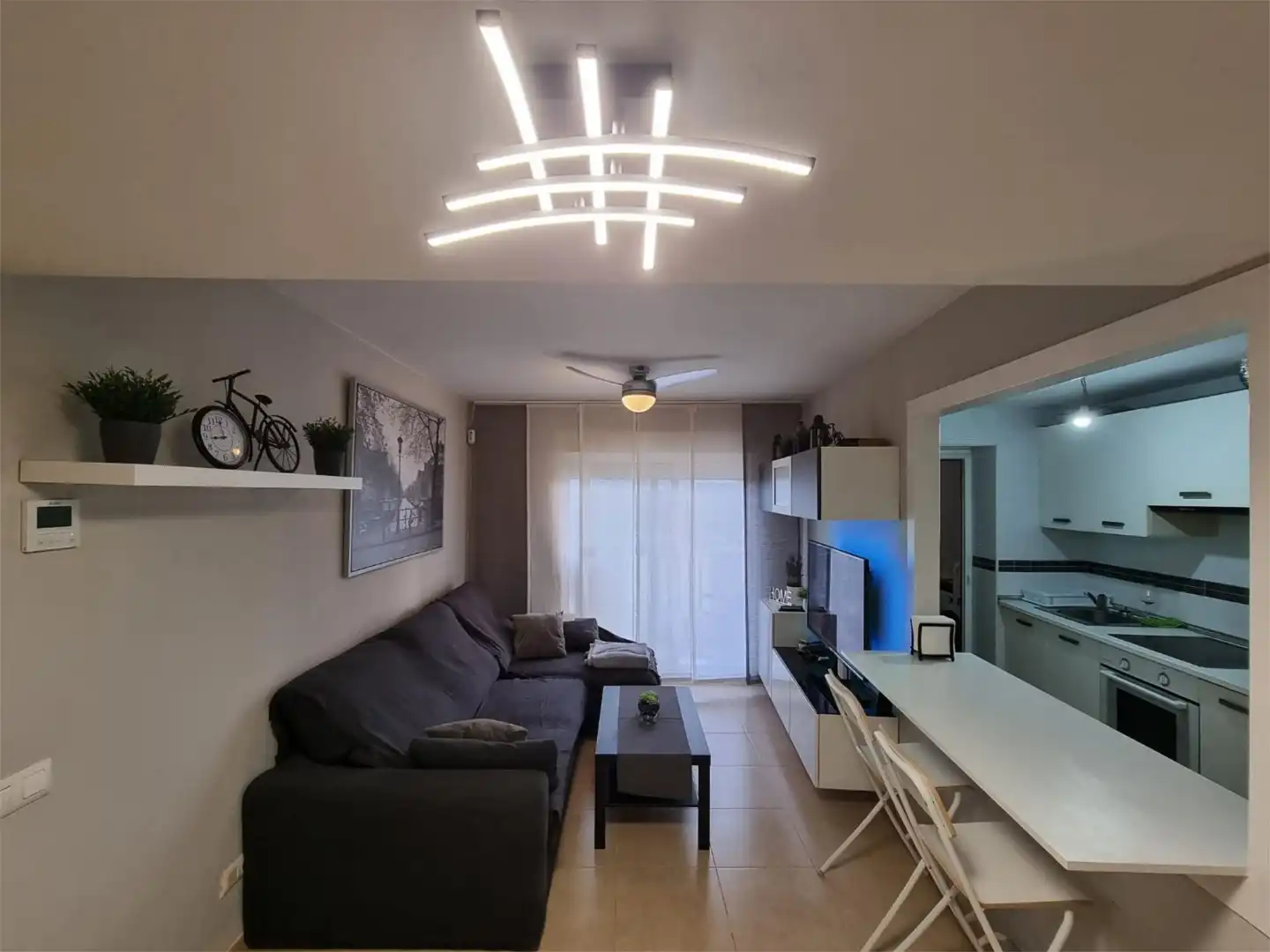 Wohnzimmer von Wohnung zum Verkauf in Vera mit Klimaanlage