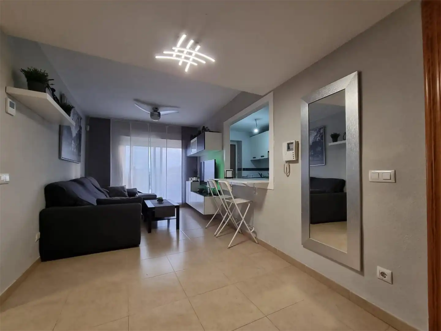 Wohnzimmer von Wohnung zum Verkauf in Vera mit Klimaanlage