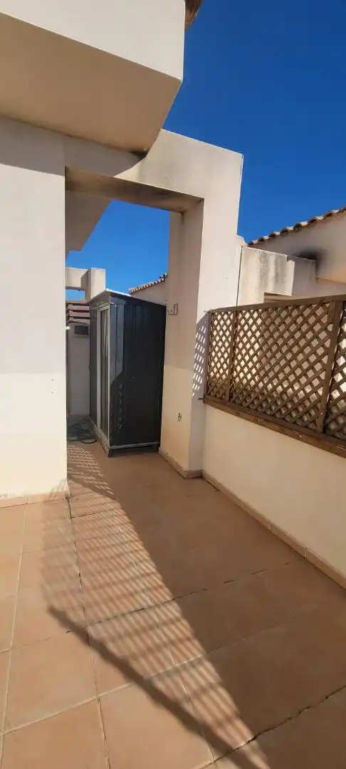 Terrasse von Wohnung zum Verkauf in Vera mit Klimaanlage
