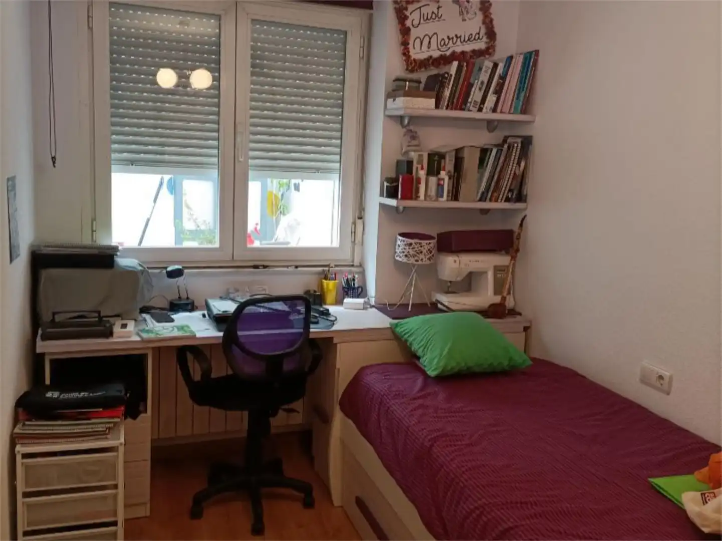 Flat for rent in Street Don Quijote, 12, Barrio Blanco Bedroom of Flat for rent in Salamanca Capital with Balcony