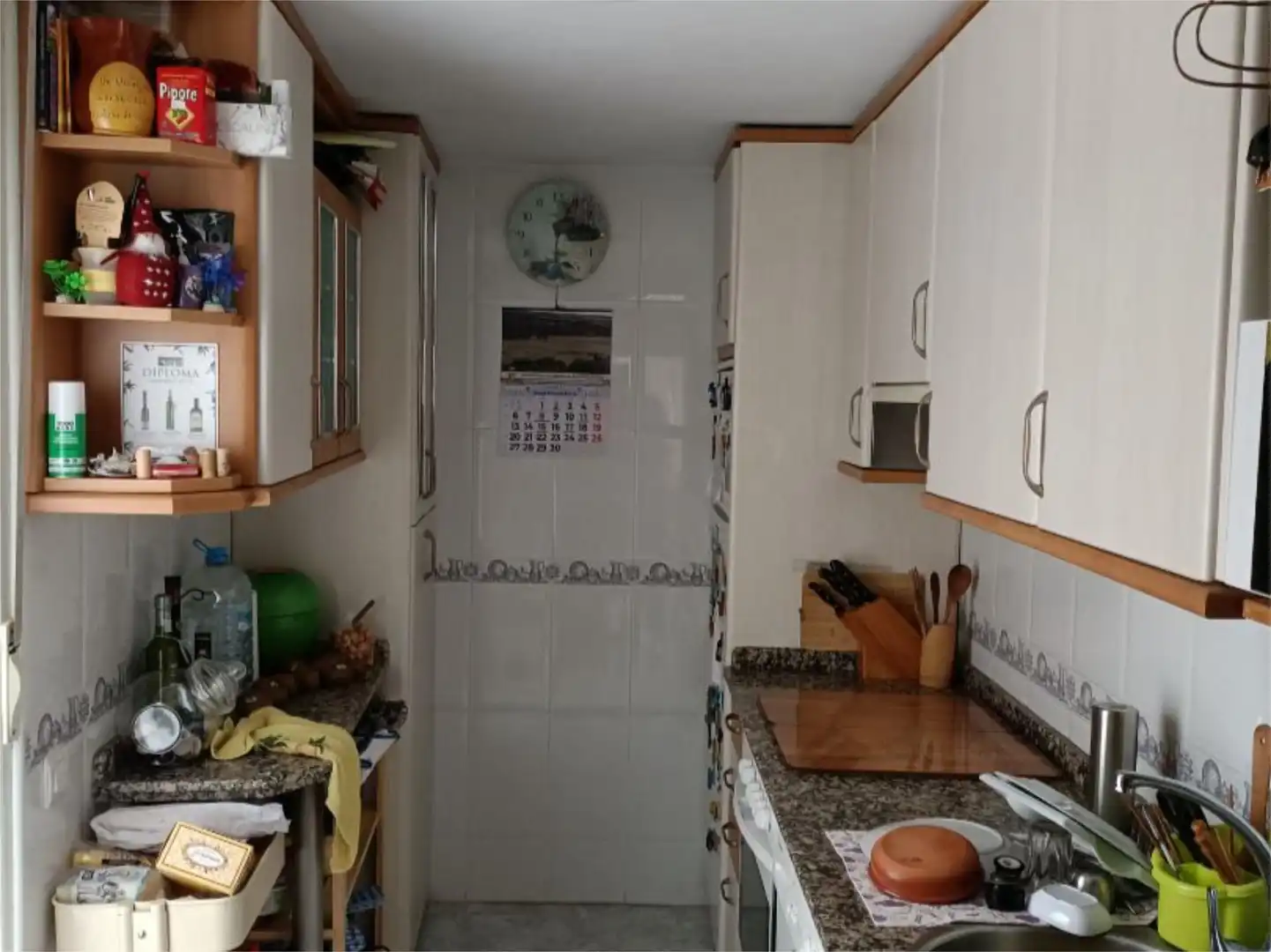 Flat for rent in Street Don Quijote, 12, Barrio Blanco Kitchen of Flat for rent in Salamanca Capital with Balcony