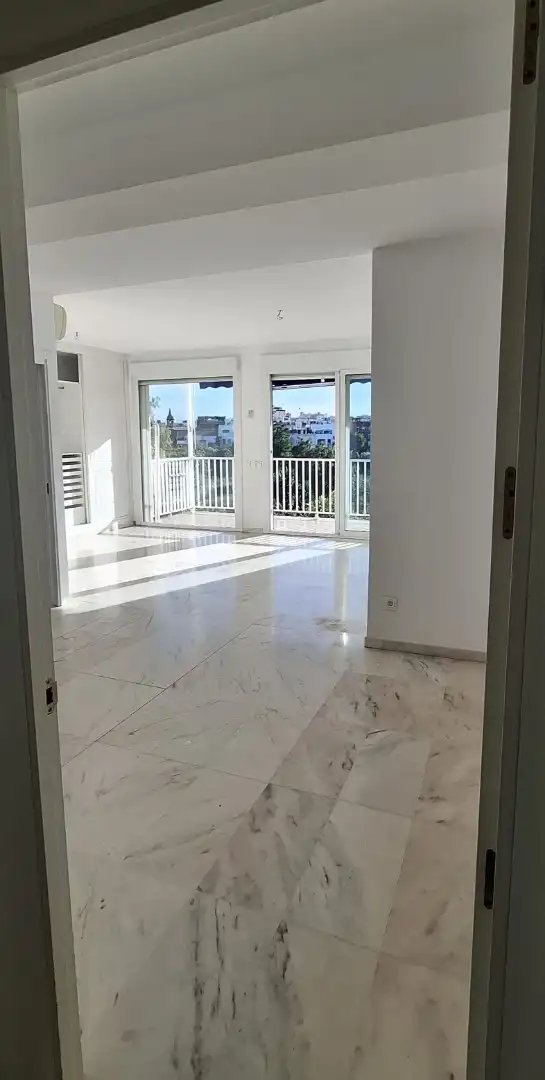 Flat for rent in Calle Radio Sevilla, 33, Arenal - Museo Living room of Flat for rent in Sevilla with Private garden, Terrace and Furnished