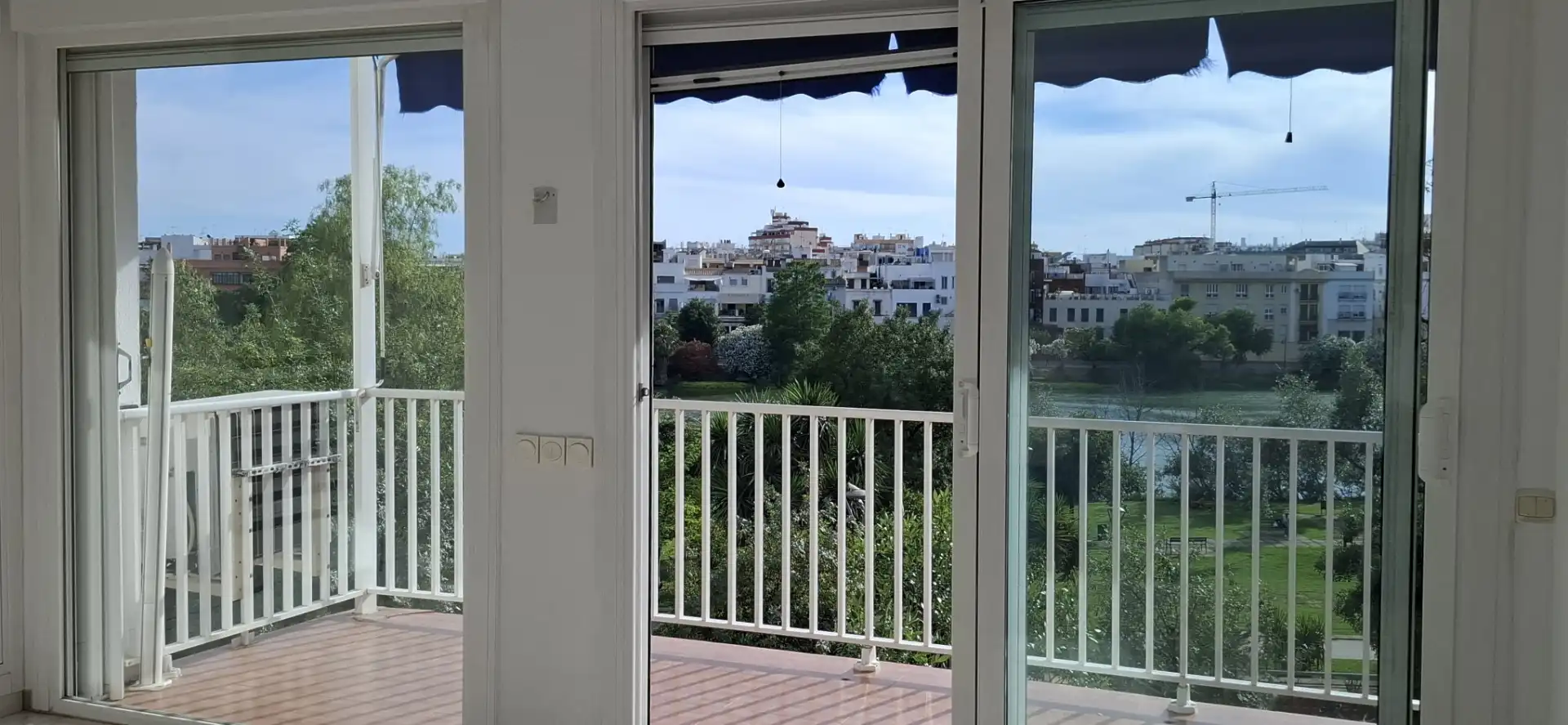Flat for rent in Calle Radio Sevilla, 33, Arenal - Museo Balcony of Flat for rent in Sevilla with Private garden, Terrace and Furnished