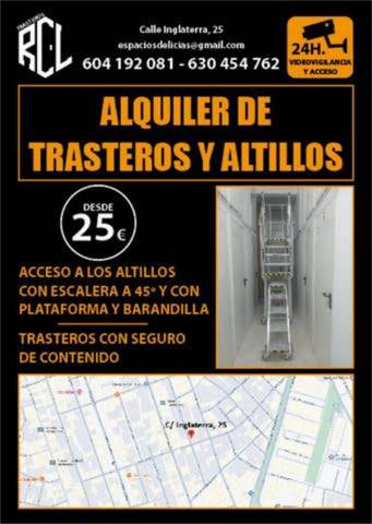 Trastero en Alquiler en Barrio de Delicias