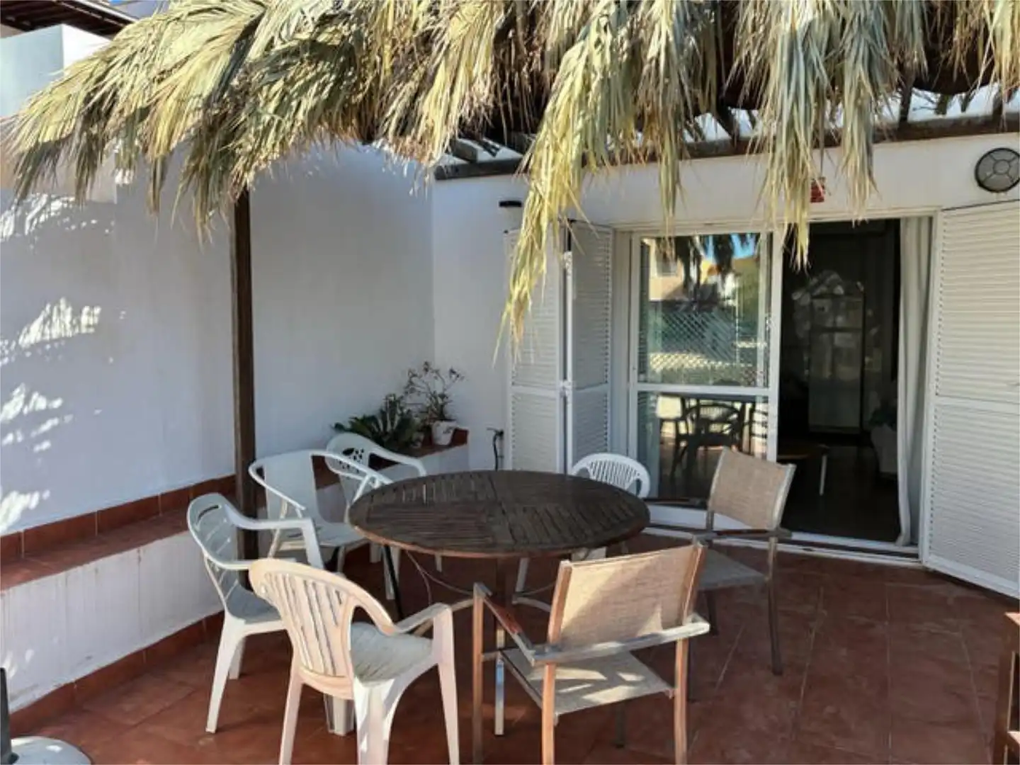 Terrace of Flat for rent in Vera  with Heating, Private garden and Terrace