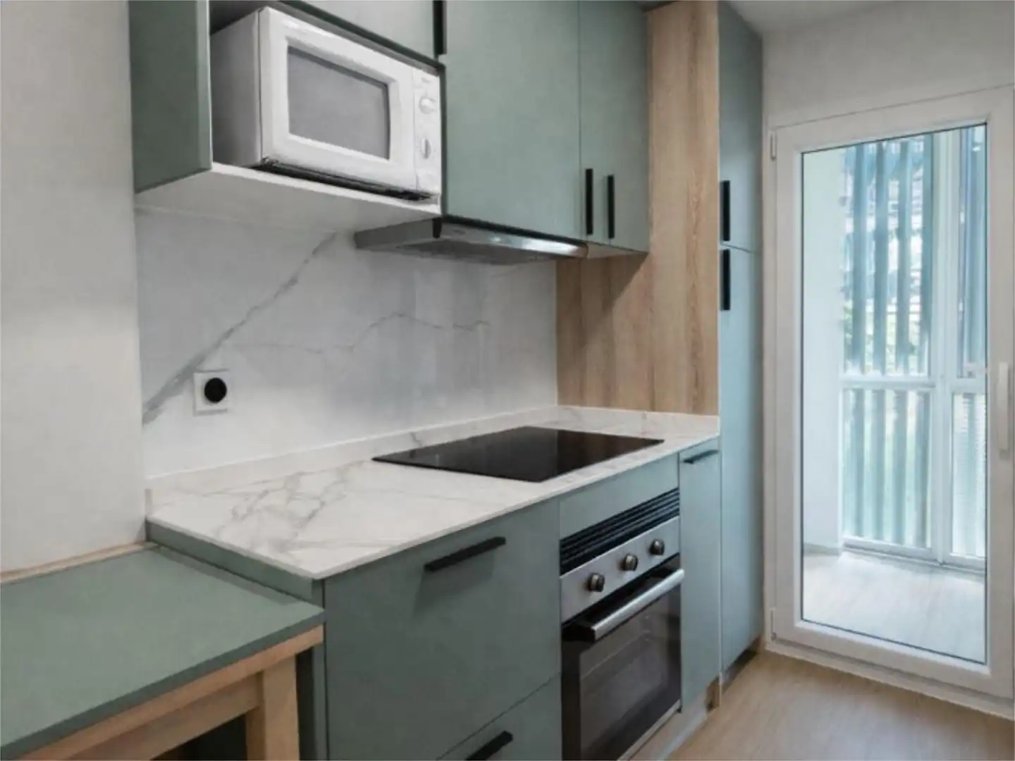Piso en venta en Avenida las Suertes, 21, Parque de la Coruña - Las Suertes Cocina de Piso en venta en Collado Villalba con Terraza y Piscina