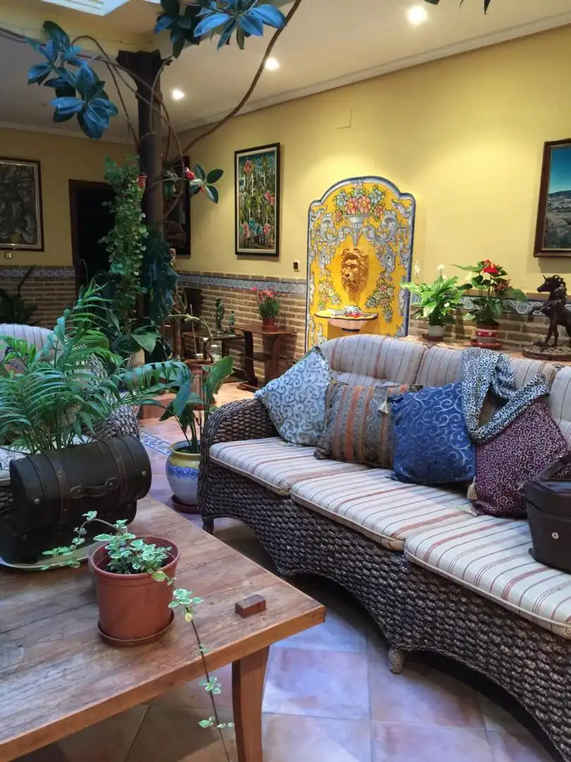 Einfamilien-Reihenhaus zum Verkauf in Calle Mesones, 32, Casco Antiguo Garten von Einfamilien-Reihenhaus zum Verkauf in Talavera de la Reina mit Klimaanlage, Heizung und Privatgarten