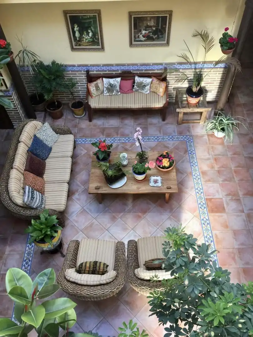 Einfamilien-Reihenhaus zum Verkauf in Calle Mesones, 32, Casco Antiguo Terrasse von Einfamilien-Reihenhaus zum Verkauf in Talavera de la Reina mit Klimaanlage, Heizung und Privatgarten