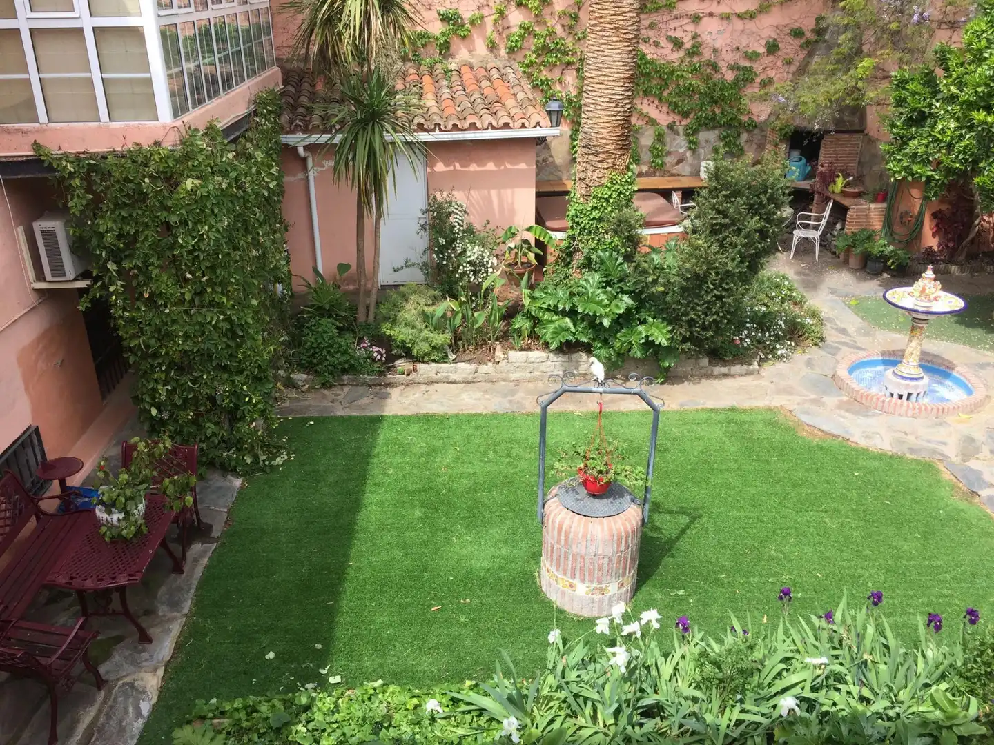 Einfamilien-Reihenhaus zum Verkauf in Calle Mesones, 32, Casco Antiguo Garten von Einfamilien-Reihenhaus zum Verkauf in Talavera de la Reina mit Klimaanlage, Heizung und Privatgarten