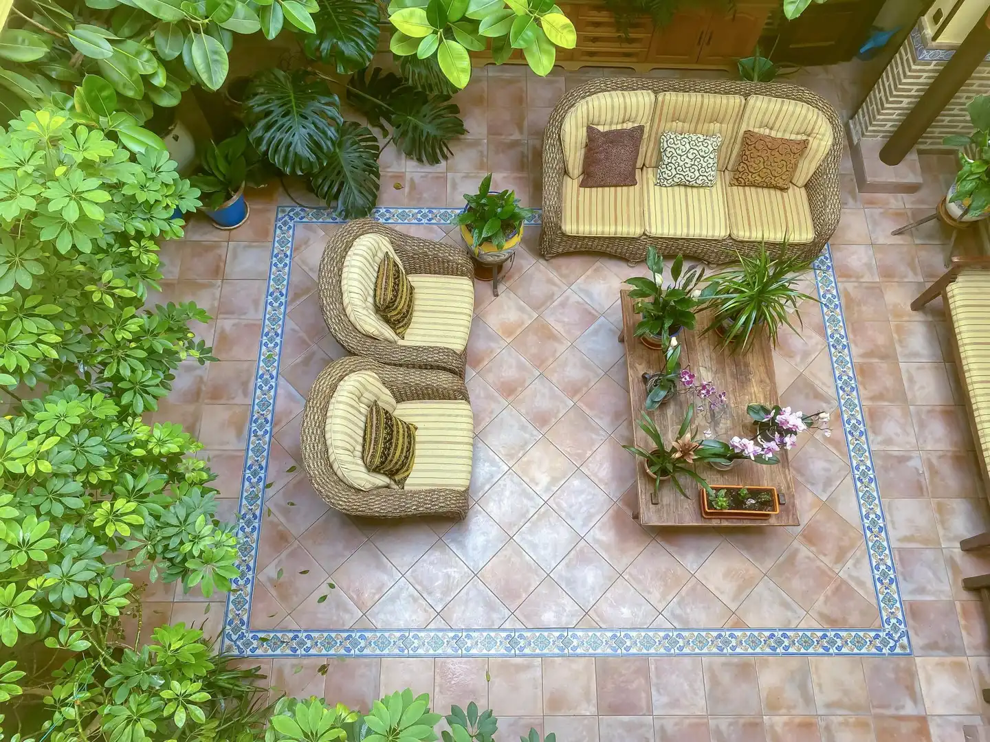 Einfamilien-Reihenhaus zum Verkauf in Calle Mesones, 32, Casco Antiguo Terrasse von Einfamilien-Reihenhaus zum Verkauf in Talavera de la Reina mit Klimaanlage, Heizung und Privatgarten