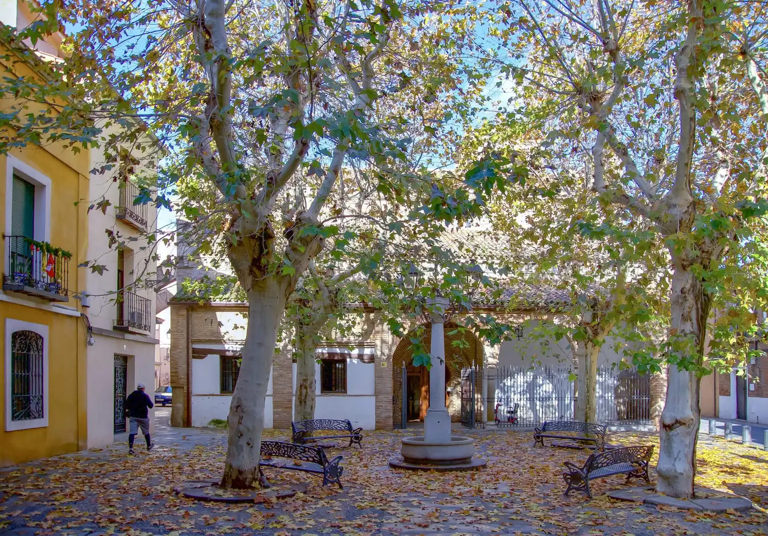 Einfamilien-Reihenhaus zum Verkauf in Calle Mesones, 32, Casco Antiguo Garten von Einfamilien-Reihenhaus zum Verkauf in Talavera de la Reina mit Klimaanlage, Heizung und Privatgarten
