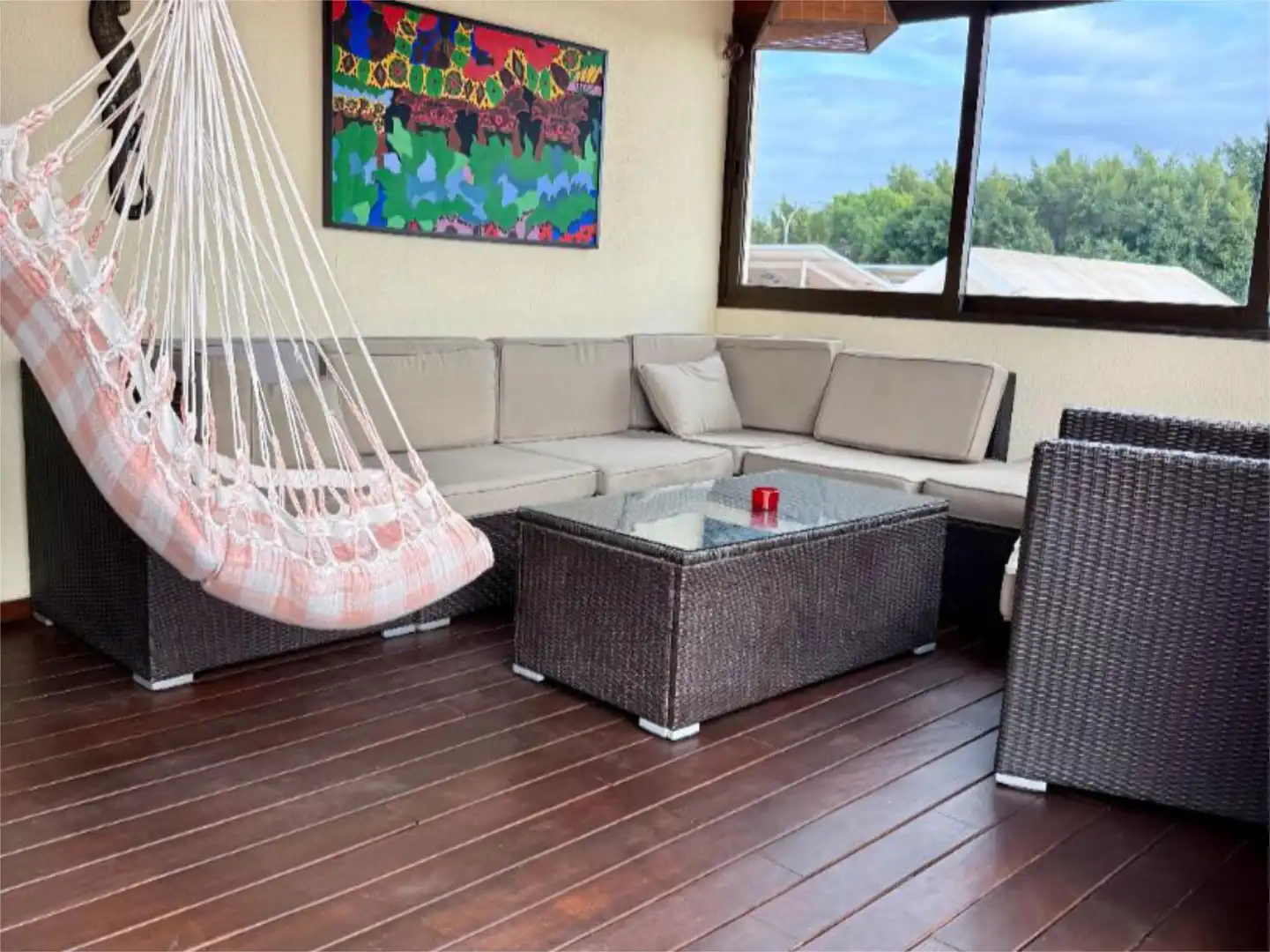 Terraza de Piso de alquiler en San Bartolomé de Tirajana con Aire acondicionado, Calefacción y Terraza