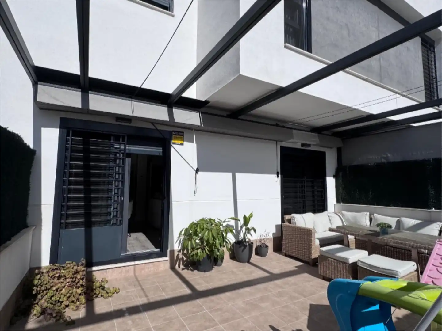 Terraza de Casa o chalet en venta en Dos Hermanas con Aire acondicionado, Terraza y Piscina