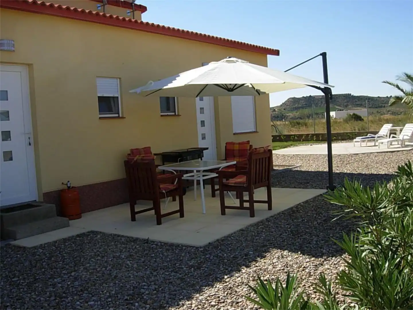 Casa o xalet en venda a Carrer Ronda Aragón y Cataluña, 438, Caspe Terrassa de Casa o xalet en venda en Caspe amb Aire condicionat i Piscina