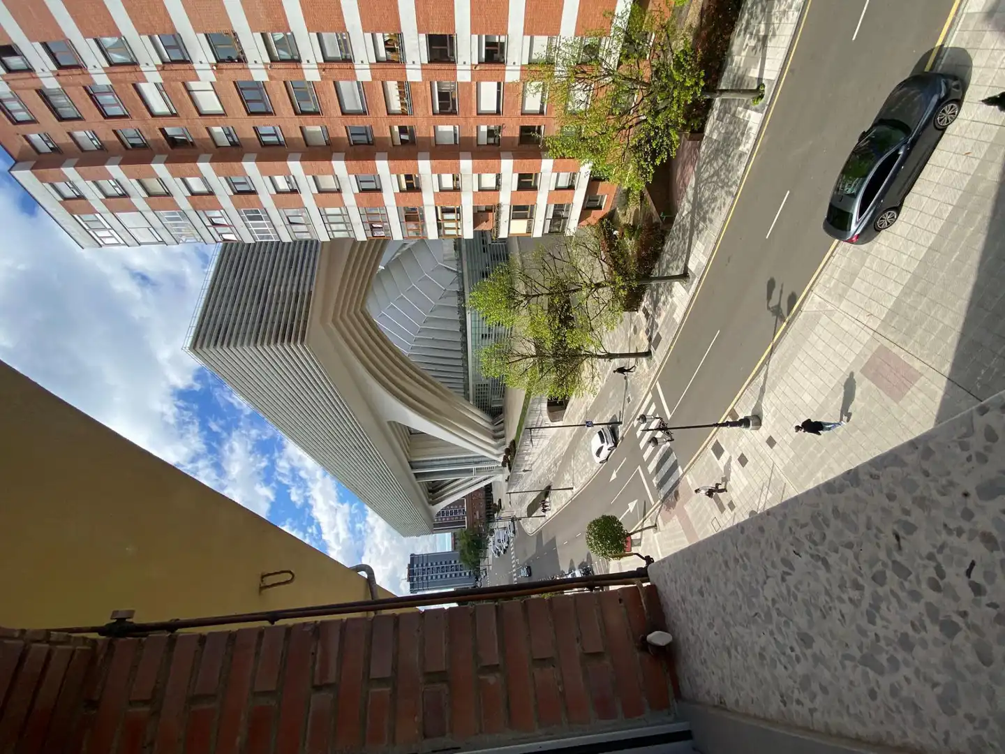 Exterior view of Flat for rent in Oviedo   with Heating, Private garden and Parquet flooring