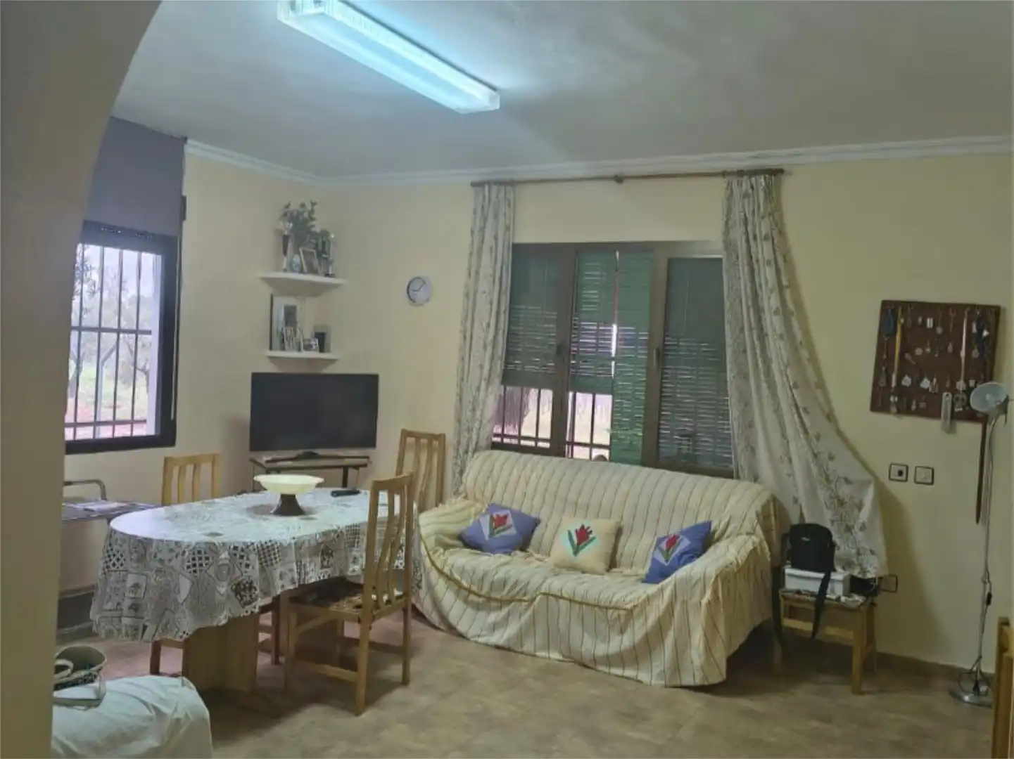 Finca rústica en venta en Calle S1, 6, Almagro Sala de estar de Finca rústica en venta en Almagro con Aire acondicionado y Terraza