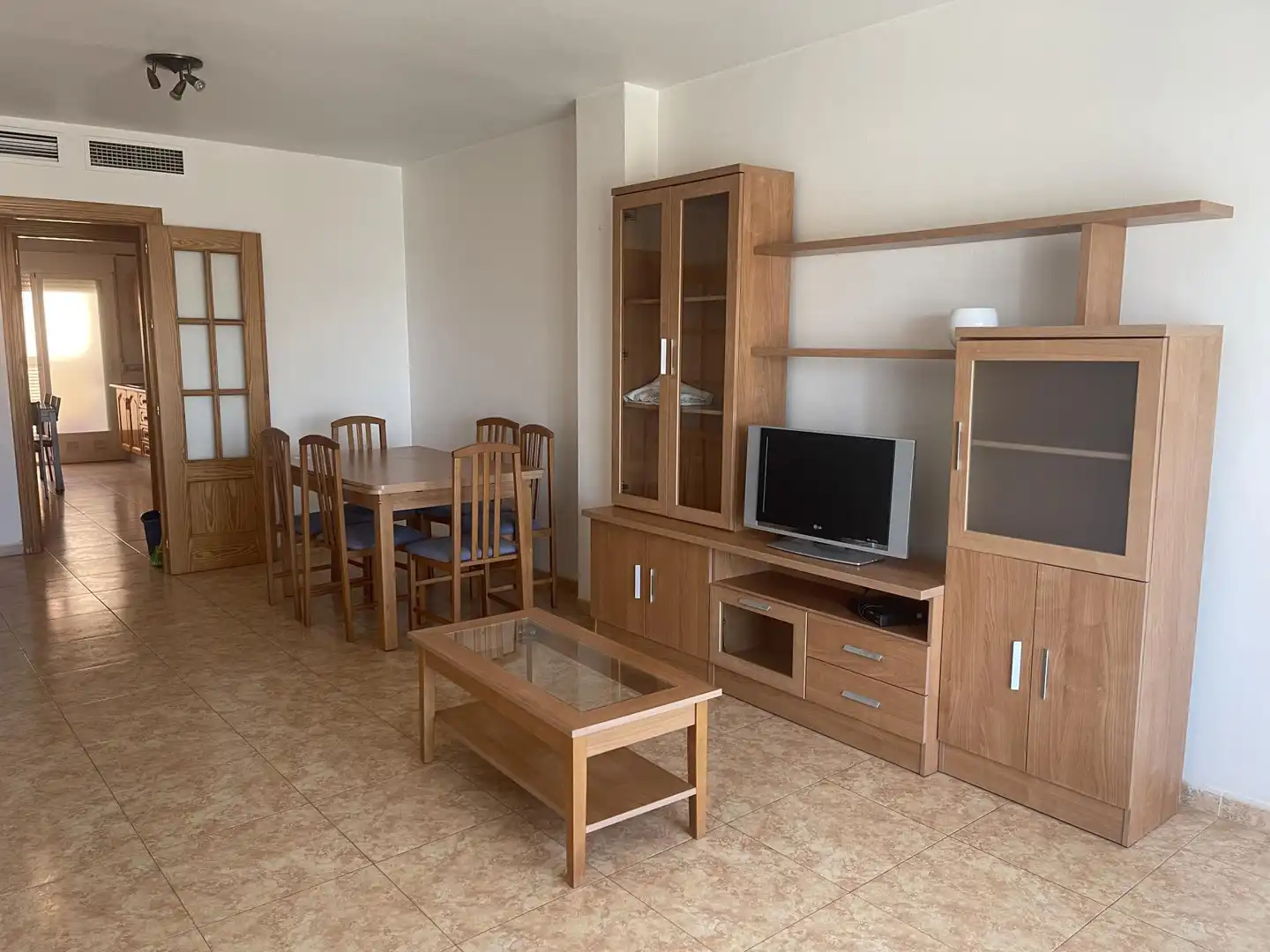 Flat for sale in Calle del Tranco, 15, La Hoya Living room of Flat for sale in Lorca with Air Conditioner and Balcony
