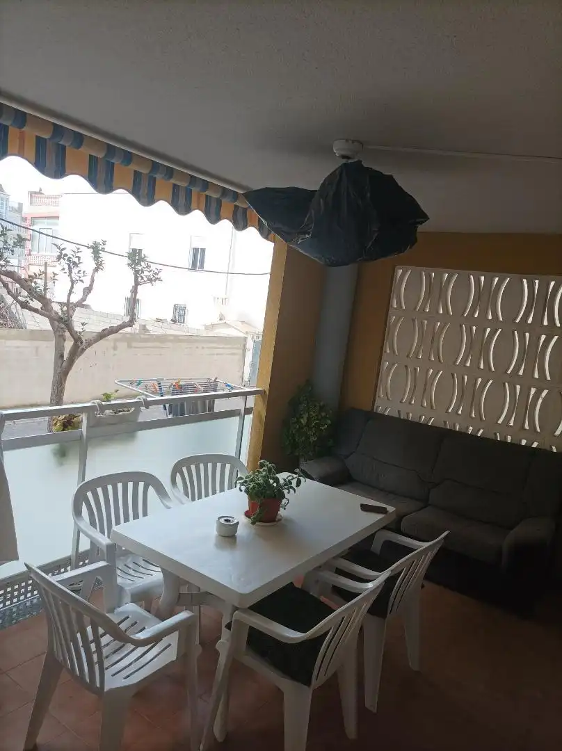 Balcony of Flat for rent in Chilches / Xilxes  with Air Conditioner