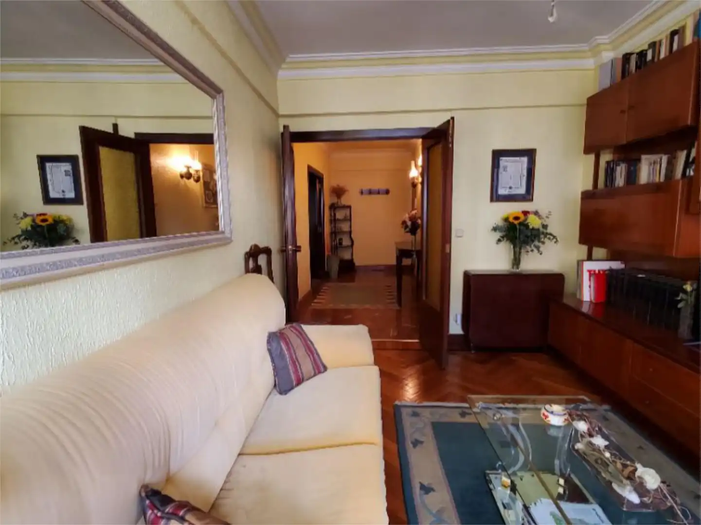 Wohnzimmer von Wohnung zum Verkauf in Pasaia mit Balkon
