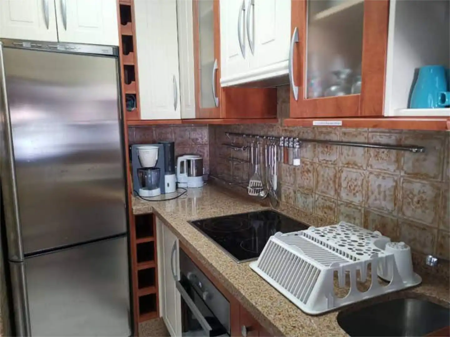 Flat for rent in Centro Internacional Kitchen of Flat for rent in Torrox with Private garden, Terrace and Swimming Pool