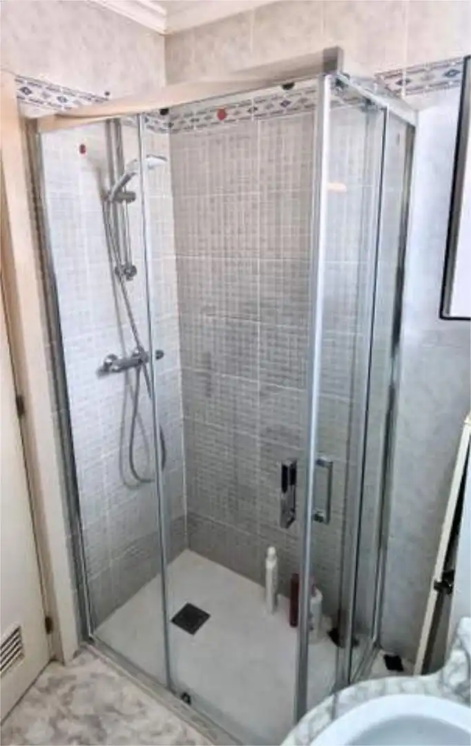 Flat for rent in Centro Internacional Bathroom of Flat for rent in Torrox with Private garden, Terrace and Swimming Pool