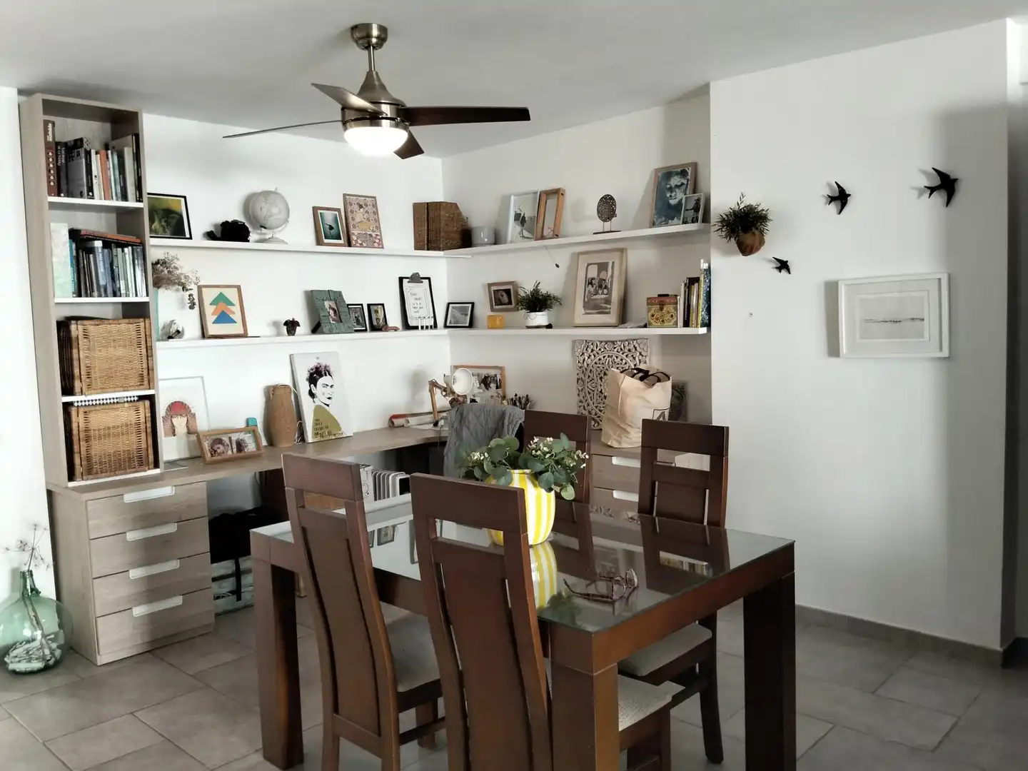 Dining room of Detached homes for sale in Algeciras  with Air Conditioner