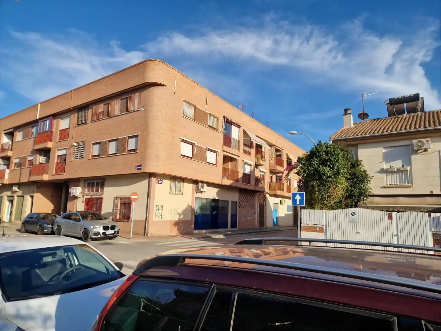 Exterior view of Flat for sale in  Murcia Capital  with Air Conditioner, Oven and Balcony