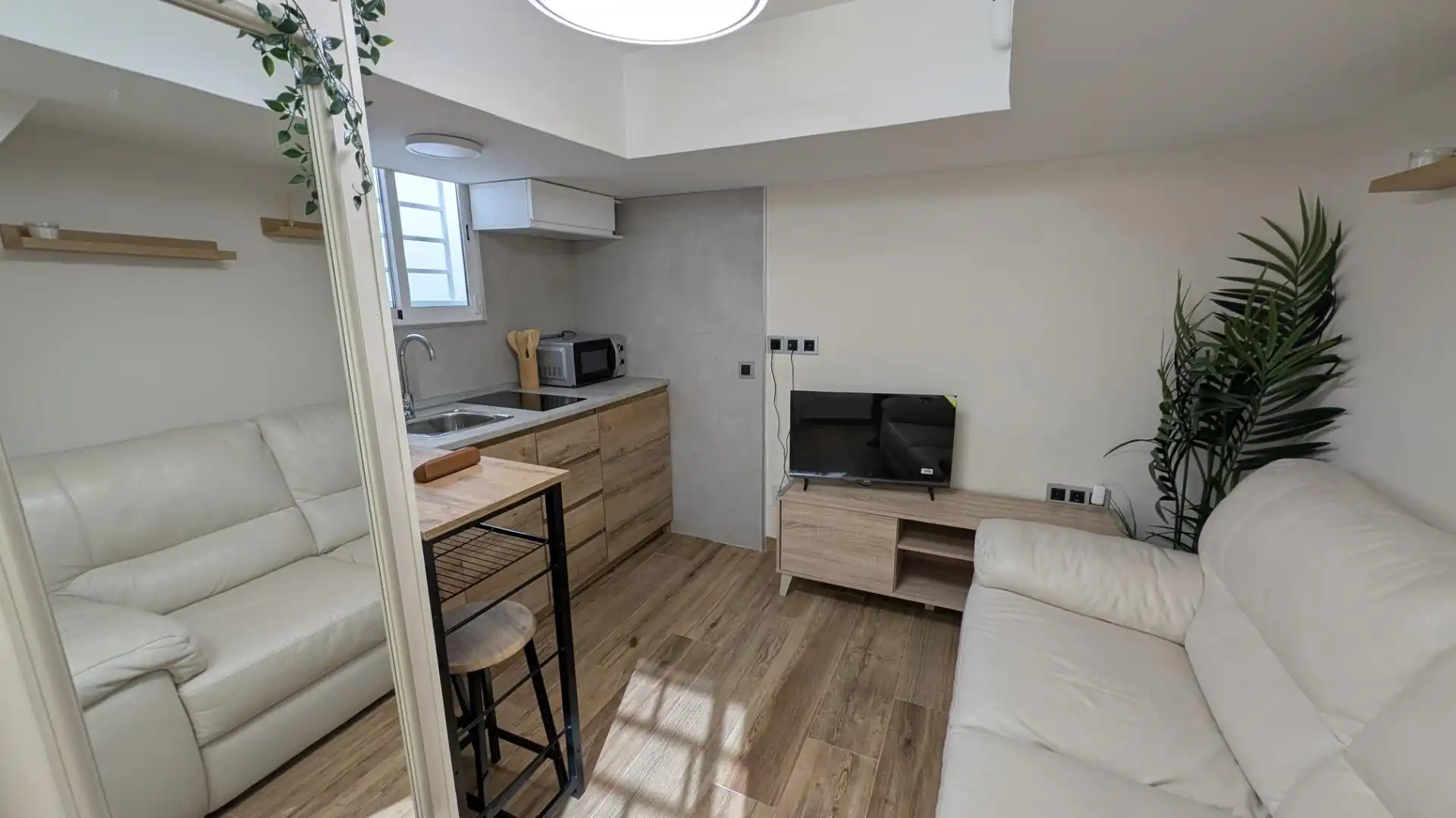 Cocina de Piso de alquiler en  Madrid Capital con Aire acondicionado, Calefacción y Amueblado