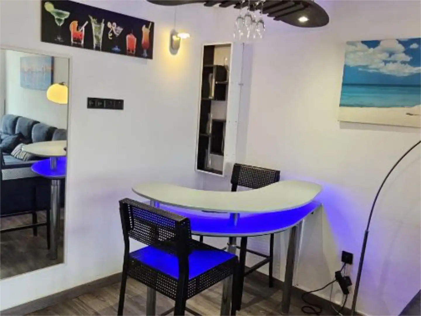 Flat for sale in Avenida Bélgica, 6, La Reconquista - El Rosario Dining room of Flat for sale in Algeciras with Parquet flooring, Terrace and Furnished