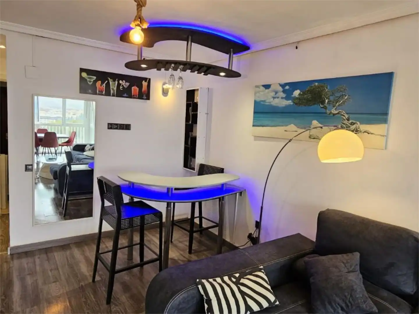 Flat for sale in Avenida Bélgica, 6, La Reconquista - El Rosario Dining room of Flat for sale in Algeciras with Parquet flooring, Terrace and Furnished