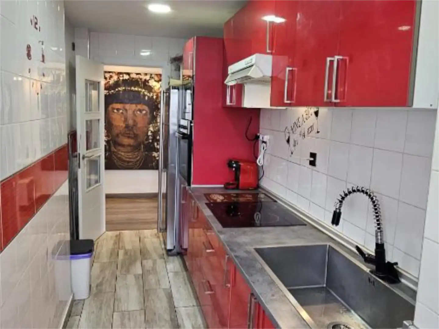 Flat for sale in Avenida Bélgica, 6, La Reconquista - El Rosario Kitchen of Flat for sale in Algeciras with Parquet flooring, Terrace and Furnished