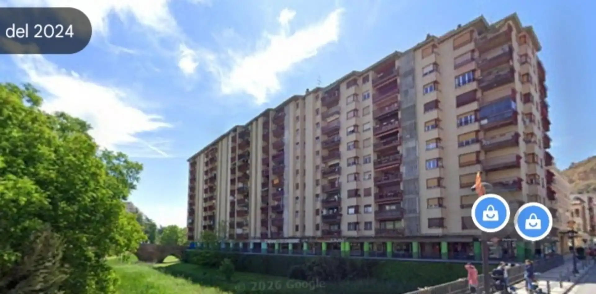 Vista exterior de Piso en venta en Monzón con Aire acondicionado, Calefacción y Parquet