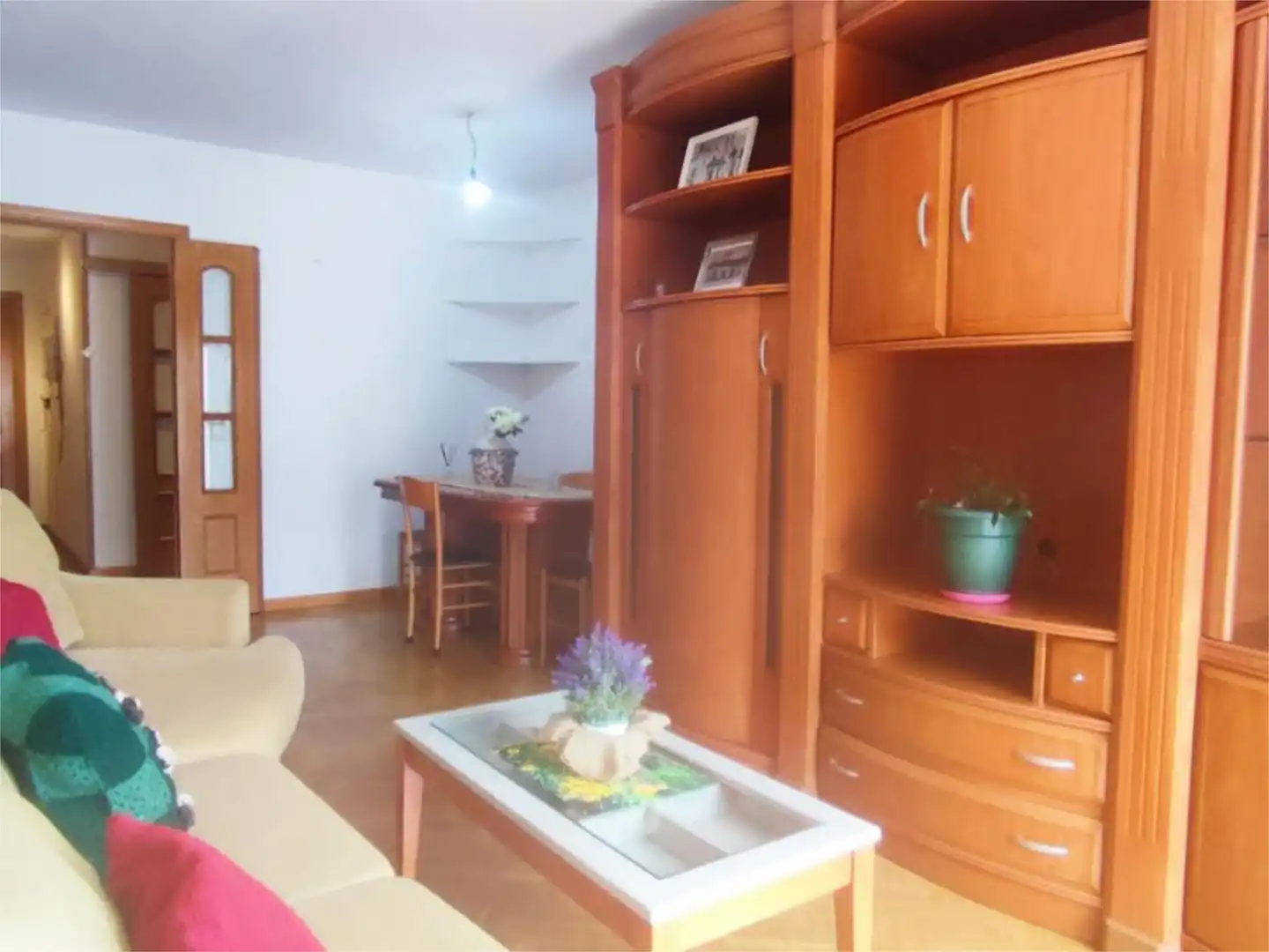 Sala de estar de Piso en venta en Perales de Tajuña con Aire acondicionado, Calefacción y Parquet