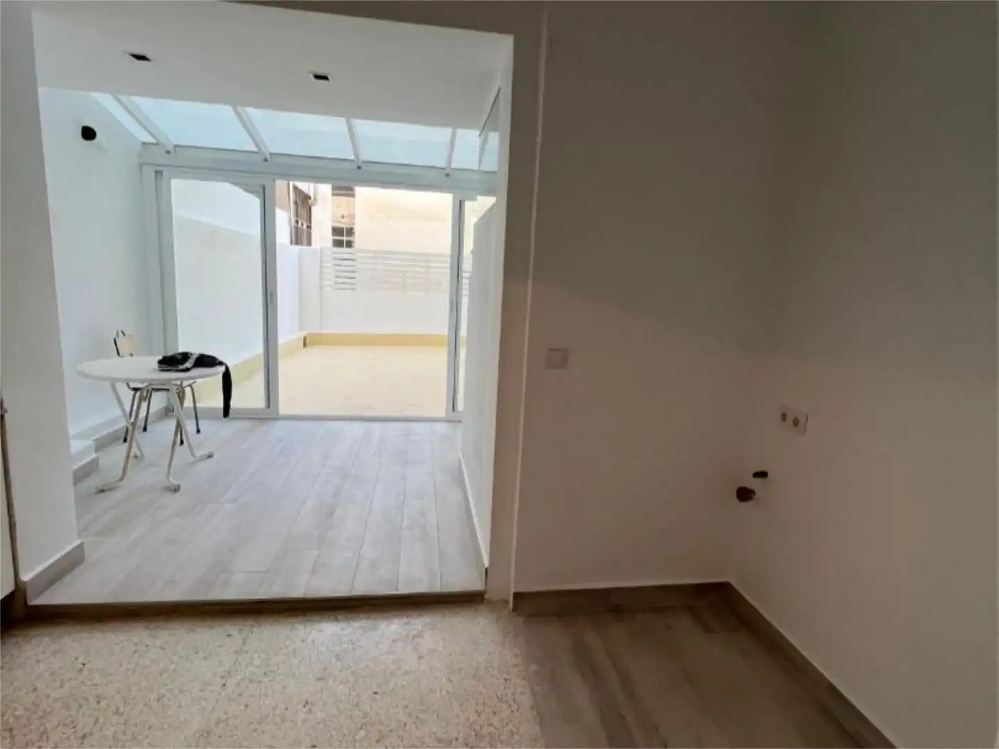 Terraza de Piso de alquiler en Caravaca de la Cruz con Calefacción, Terraza y Amueblado