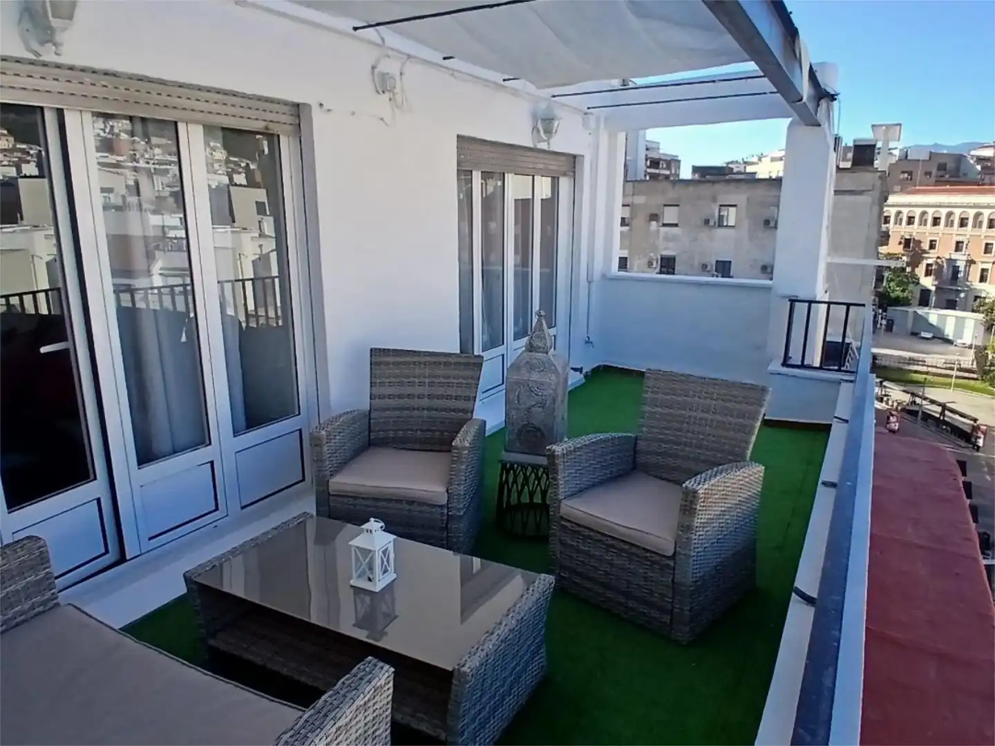 Terraza de Apartamento de alquiler en  Jaén Capital con Aire acondicionado, Calefacción y Terraza
