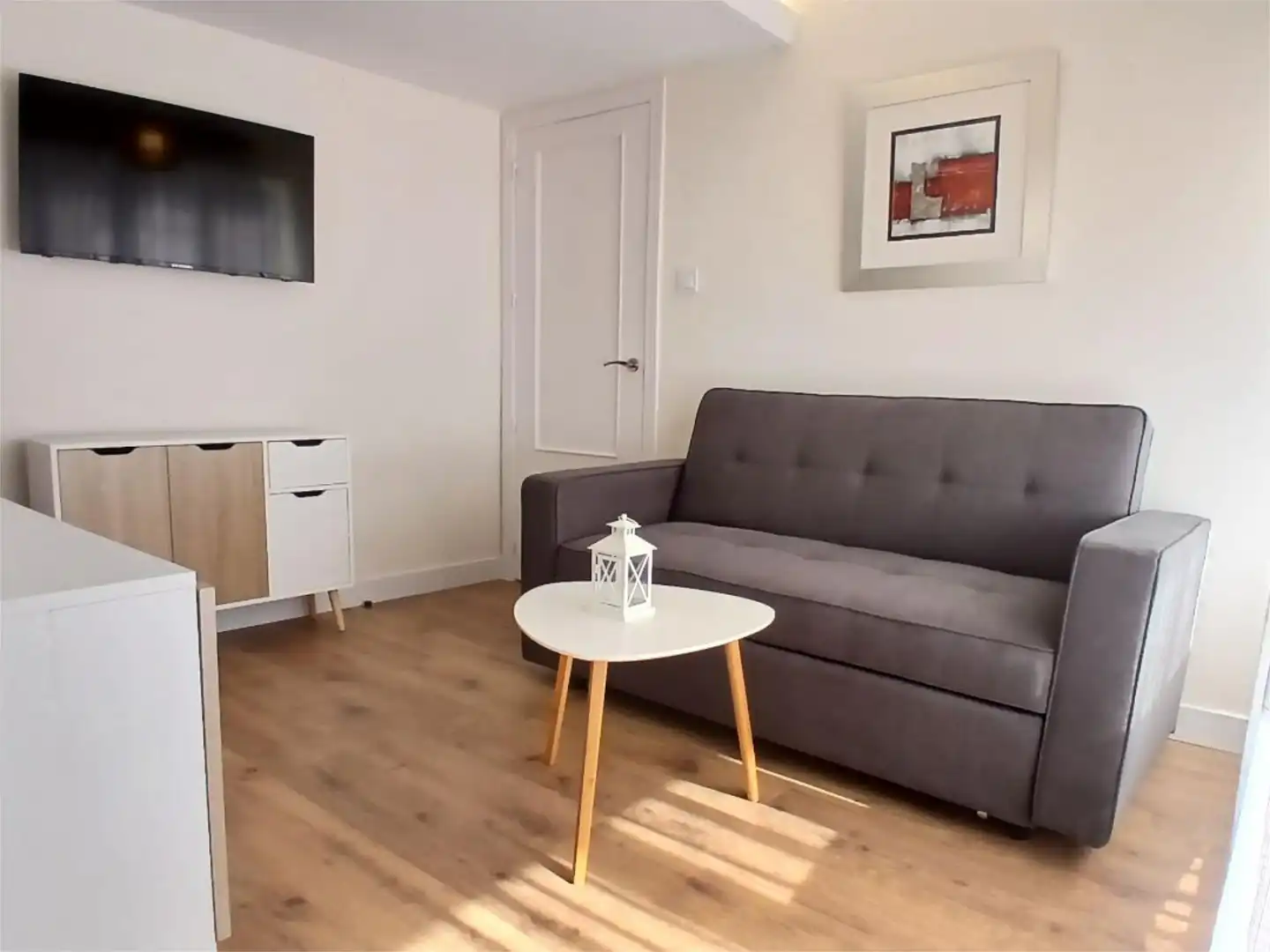 Sala de estar de Apartamento de alquiler en Jaén con Aire acondicionado, Calefacción y Terraza