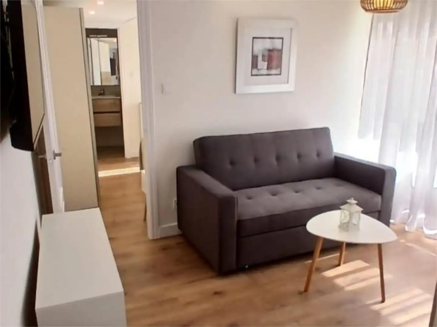 Sala de estar de Apartamento de alquiler en Jaén con Aire acondicionado, Calefacción y Terraza