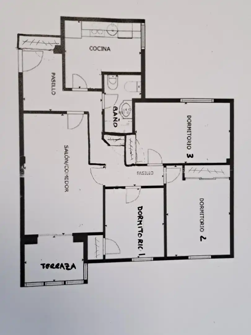 Flat for sale in  Madrid Capital  with Air Conditioner and Balcony