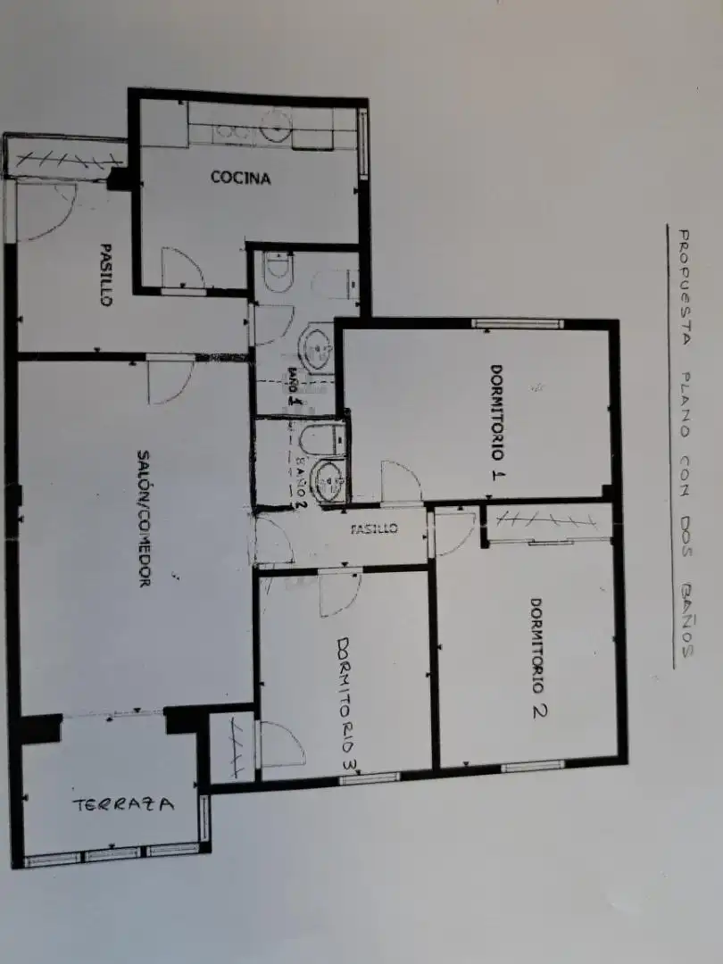 Piso en venta en Calle Enrique Velasco, 14, Numancia Piso en venta en Madrid con Aire acondicionado, Calefacción y Parquet