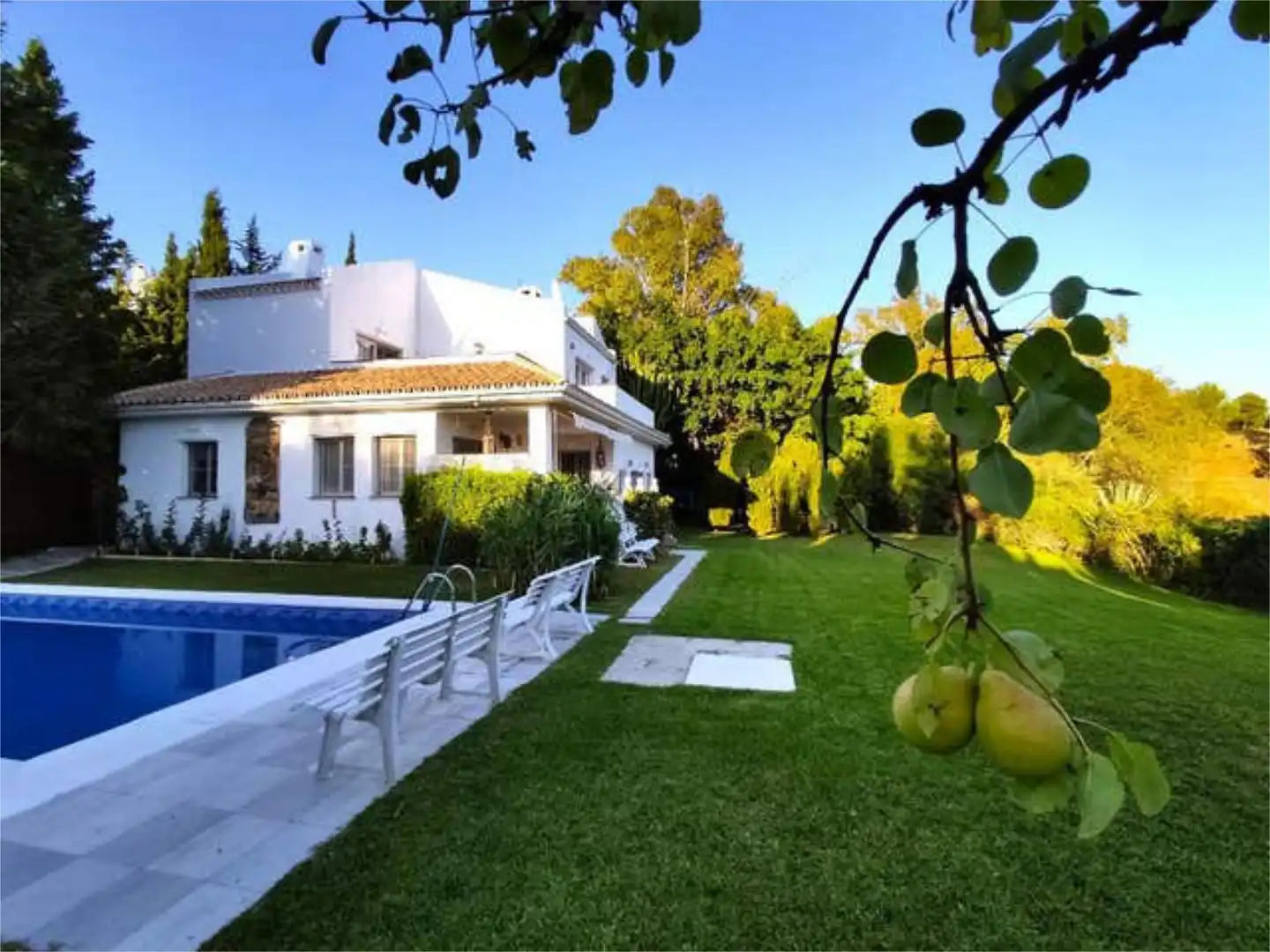 Jardín de Casa adosada en venta en Mijas con Terraza y Piscina