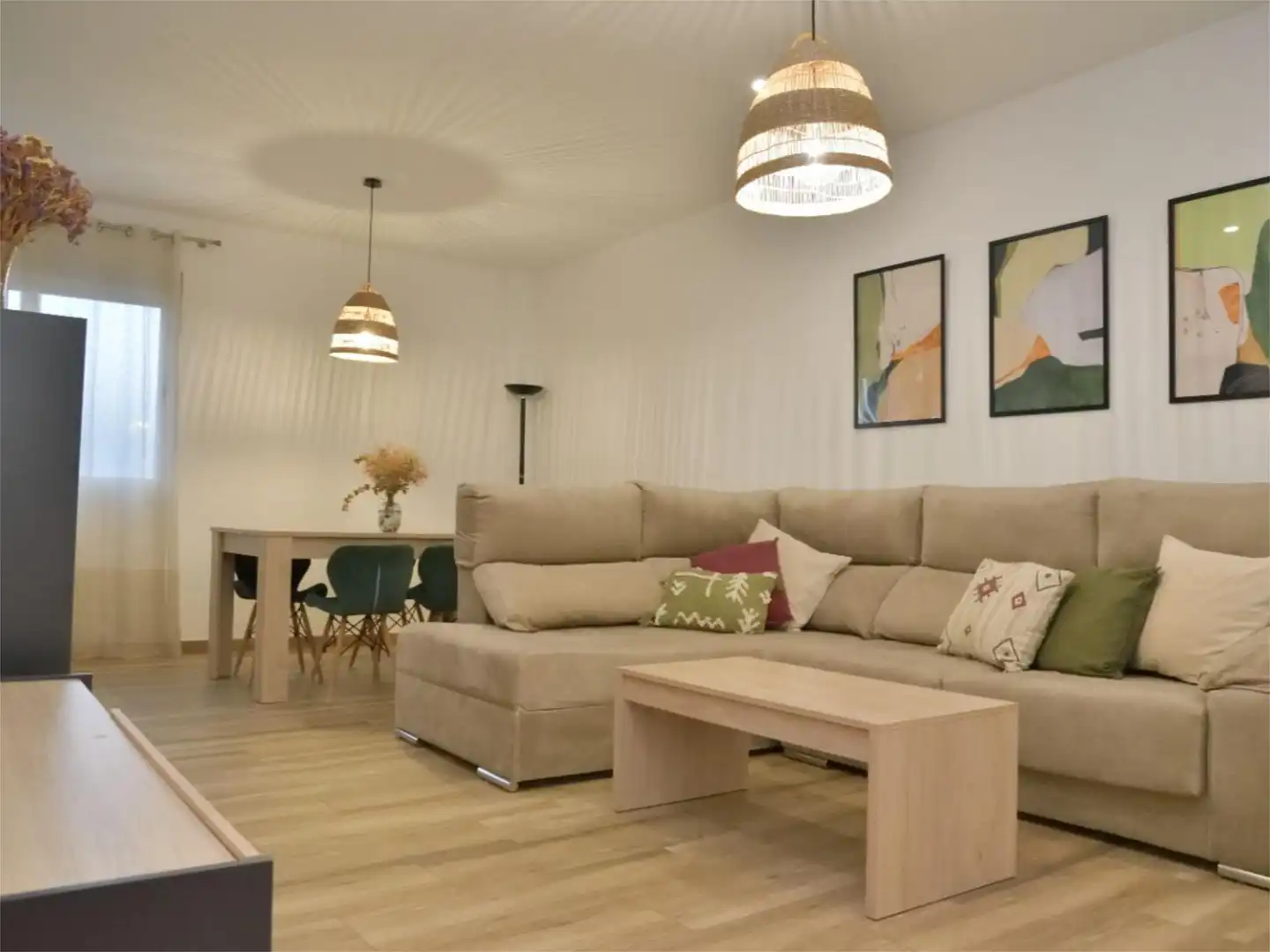 Sala de estar de Piso de alquiler en Don Benito con Aire acondicionado, Calefacción y Terraza