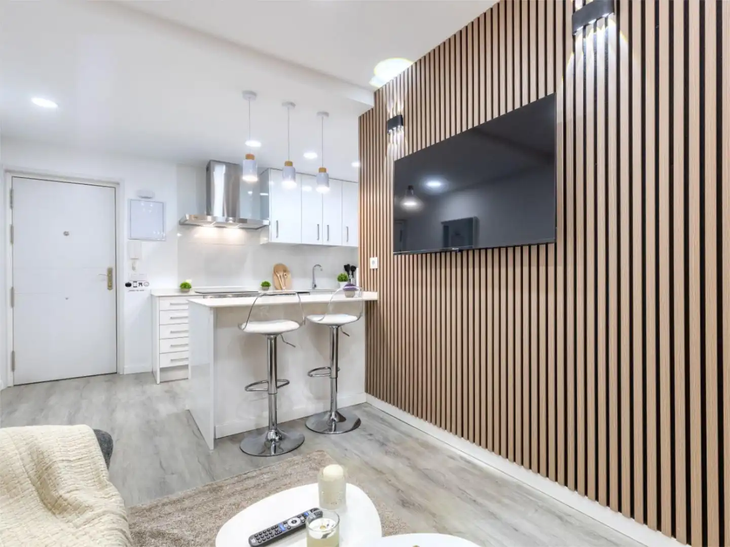 Küche von Wohnung zur untervermieten in Getafe mit Klimaanlage, Heizung und Parkett