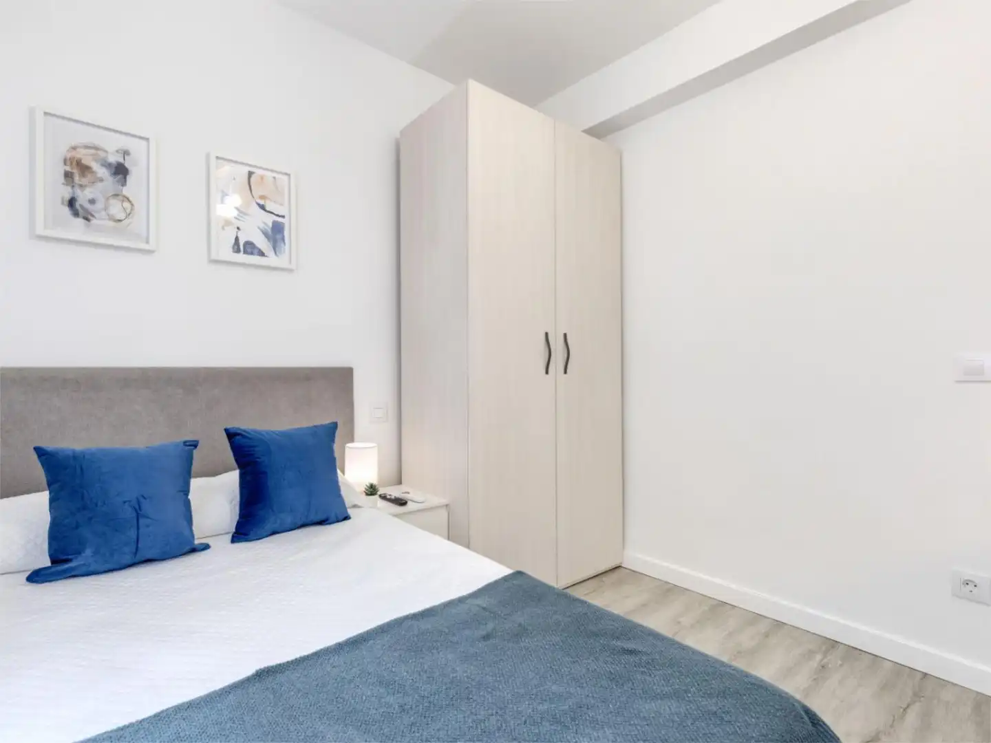 Schlafzimmer von Wohnung zur untervermieten in Getafe mit Klimaanlage, Heizung und Parkett