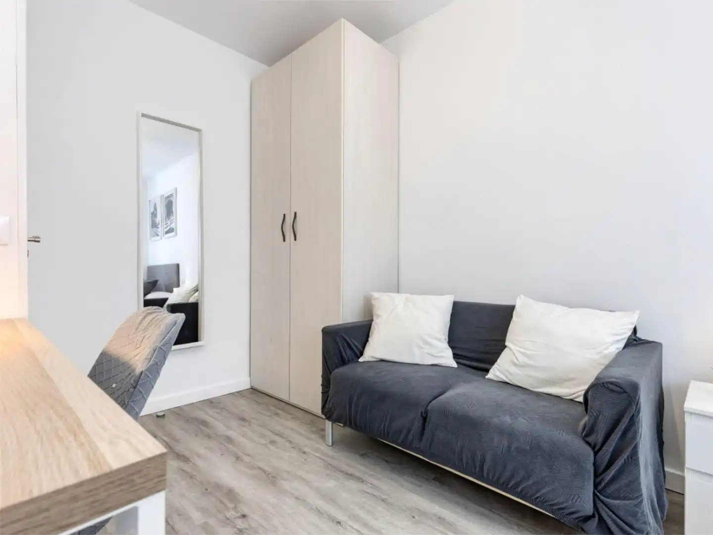 Schlafzimmer von Wohnung zur untervermieten in Getafe mit Klimaanlage, Heizung und Parkett
