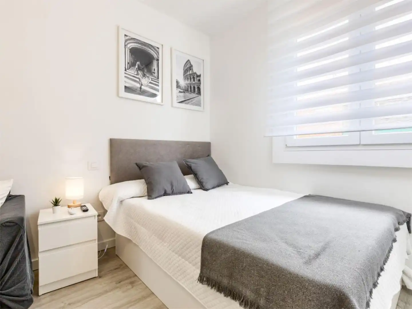 Schlafzimmer von Wohnung zur untervermieten in Getafe mit Klimaanlage, Heizung und Parkett