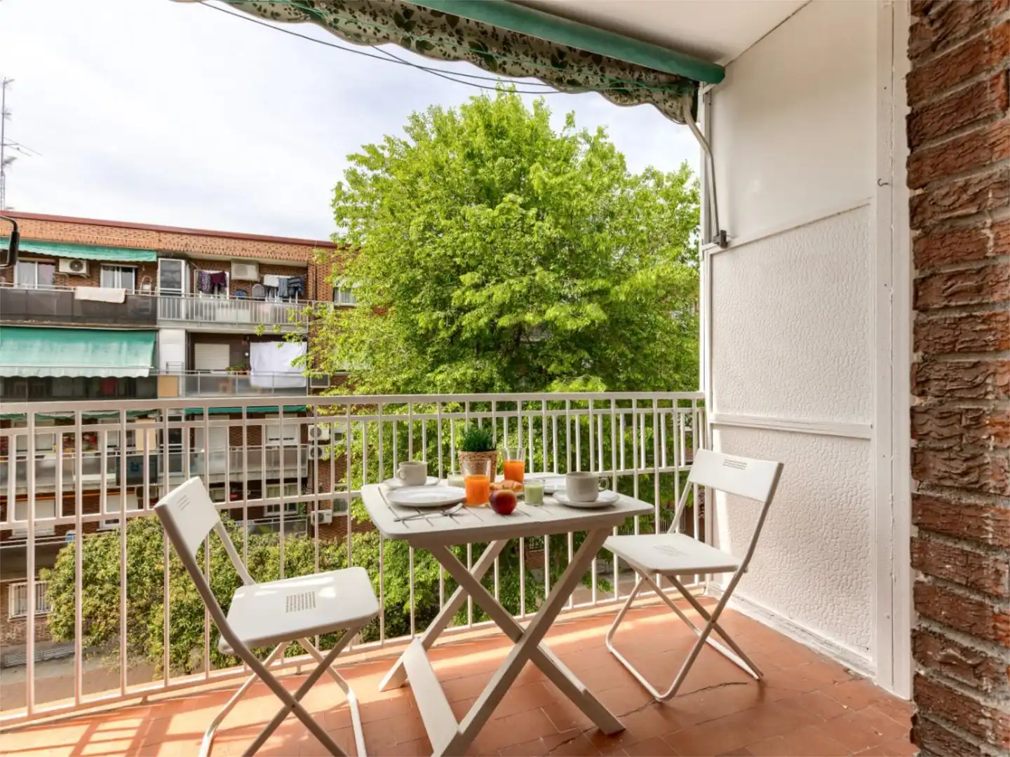 Terrasse von Wohnung zur untervermieten in Getafe mit Klimaanlage, Heizung und Parkett