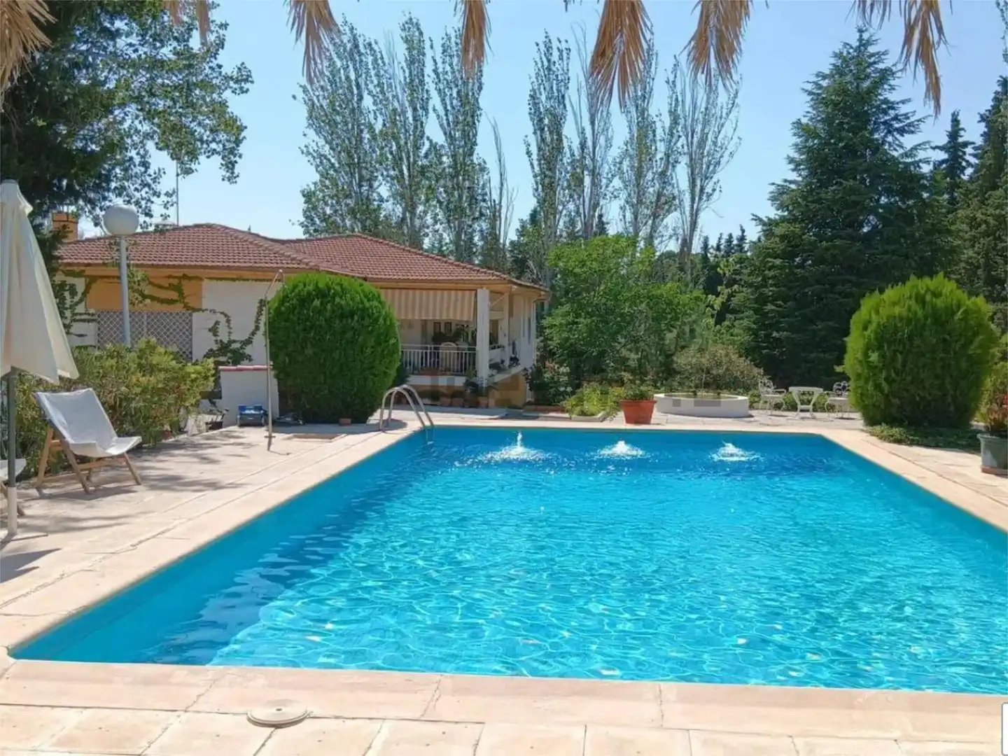 Swimming pool of Houses for sale in Úbeda  with Private garden, Terrace and Storage room